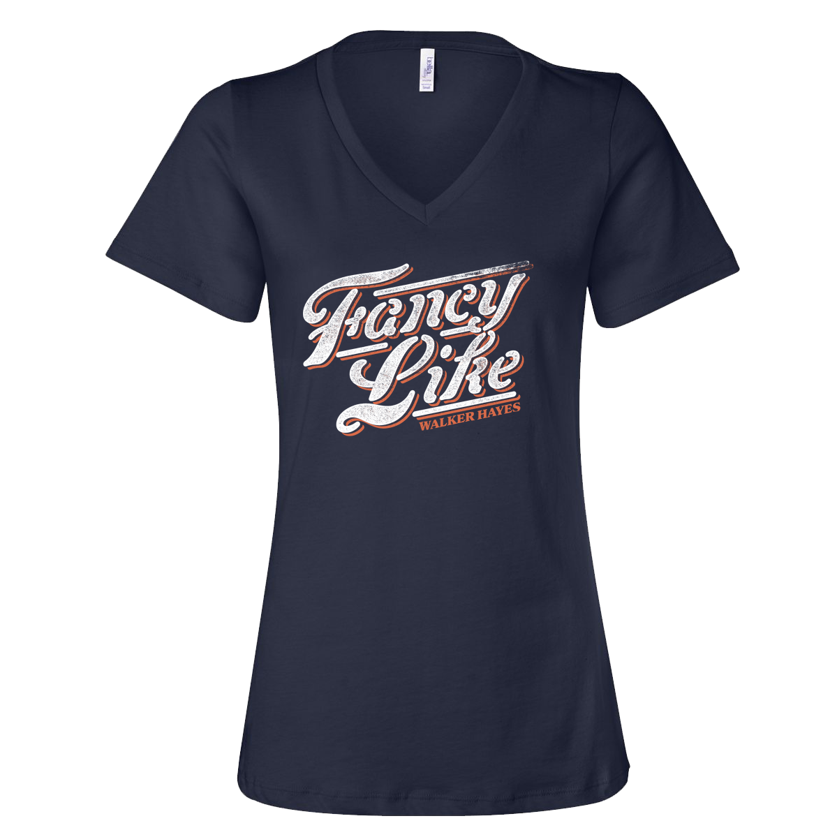 2024 Ladies Navy Fancy Like Tee