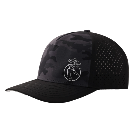 Hat Athletic Trucker Black Camo