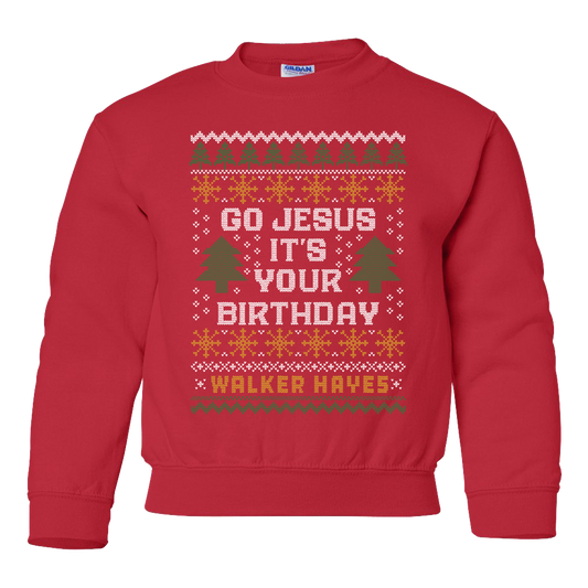 Youth 'Go Jesus' Xmas Sweater