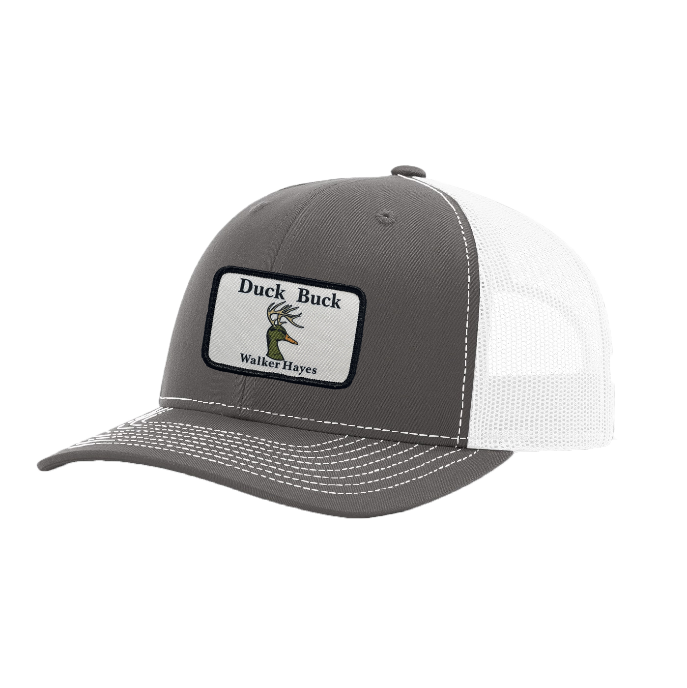 Charcoal Duck Buck Sublimated Patch Hat